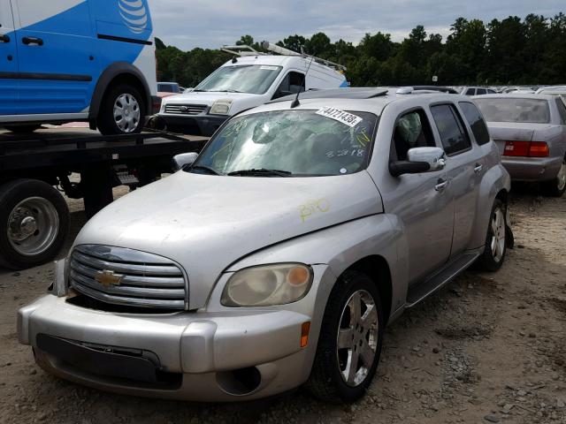 3GNDA53PX8S576243 - 2008 CHEVROLET HHR LT SILVER photo 2