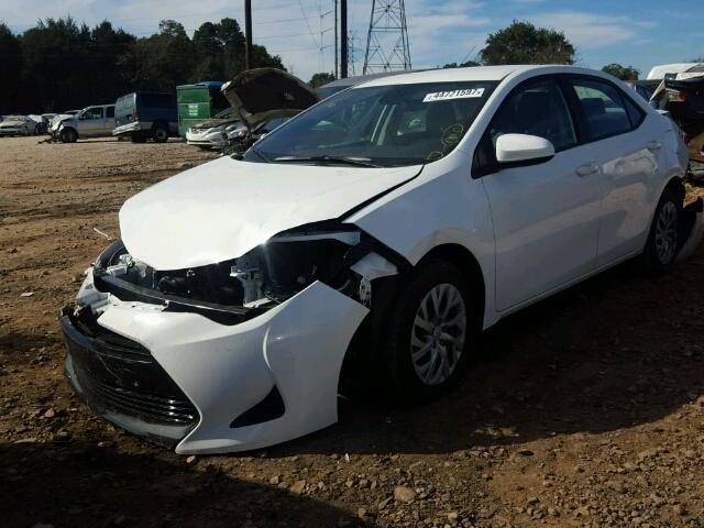 2T1BURHEXHC892227 - 2017 TOYOTA COROLLA L WHITE photo 2