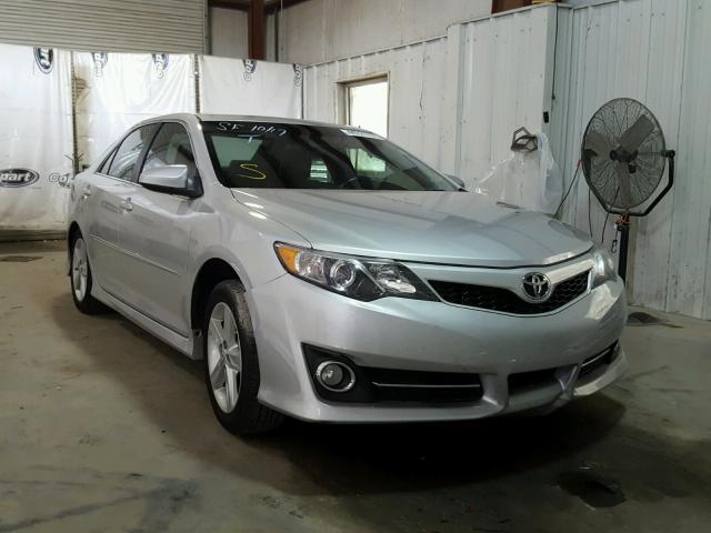 4T1BF1FK7DU717656 - 2013 TOYOTA CAMRY SILVER photo 1