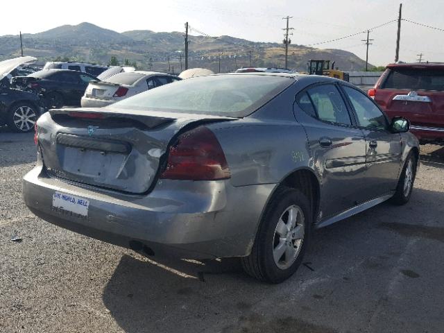 2G2WP552581123715 - 2008 PONTIAC GRAND PRIX SILVER photo 4