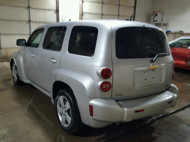 3GNBAADB3AS543402 - 2010 CHEVROLET HHR LS SILVER photo 3