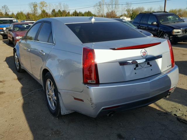 1G6DF577090163036 - 2009 CADILLAC CTS SILVER photo 3