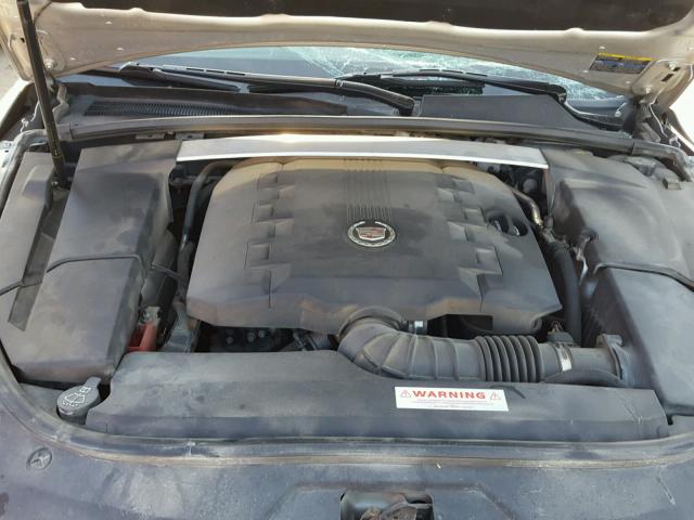 1G6DF577090163036 - 2009 CADILLAC CTS SILVER photo 7