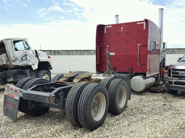 1XP5DR9X5YD533382 - 2000 PETERBILT 379 RED photo 4