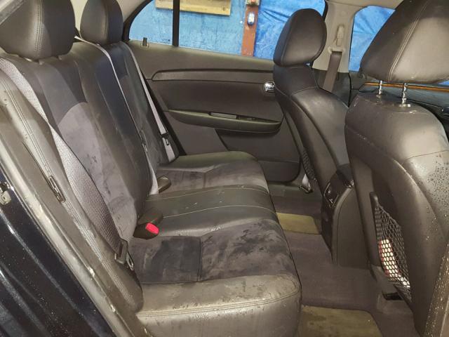 1G1ZF5E7XCF201245 - 2012 CHEVROLET MALIBU 3LT 黑色 照片 6