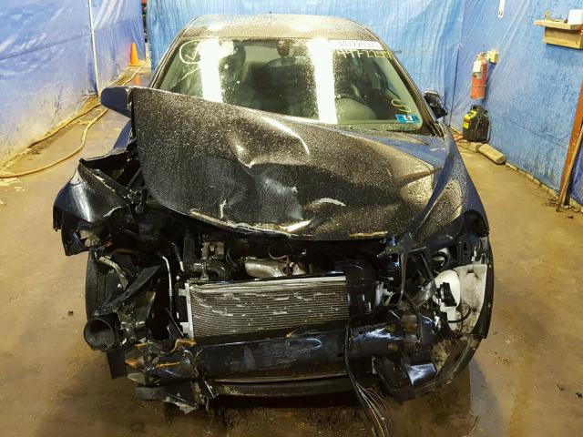 1G1ZF5E7XCF201245 - 2012 CHEVROLET MALIBU 3LT 黑色 照片 9