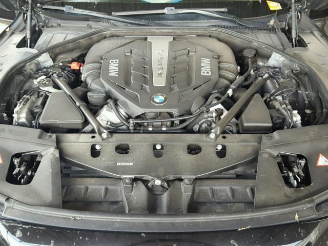 WBAYE8C51DD132822 - 2013 BMW 750LI BLACK photo 7