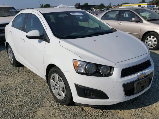 1G1JA5SG5D4220167 - 2013 CHEVROLET SONIC LS 白色 照片 1