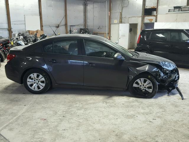 1G1PA5SH2E7153532 - 2014 CHEVROLET CRUZE LS CHARCOAL photo 9