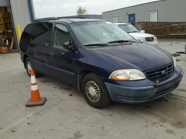 2FMZA5145XBA56295 - 1999 FORD WINDSTAR L BLUE photo 1