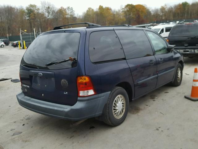 2FMZA5145XBA56295 - 1999 FORD WINDSTAR L BLUE photo 4