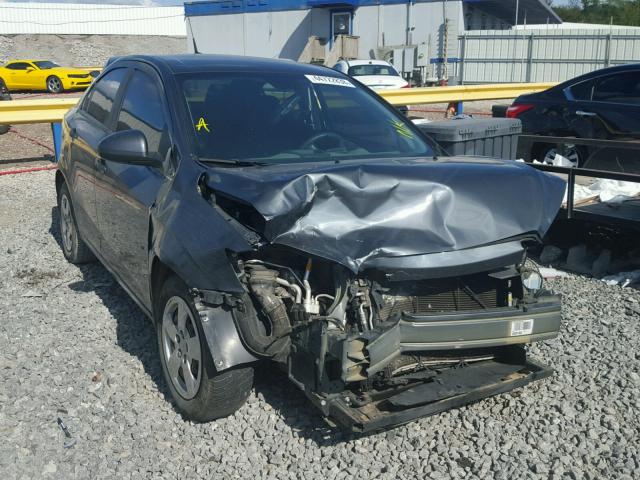 1G1JA5SHXD4165403 - 2013 CHEVROLET SONIC LS GRAY photo 1
