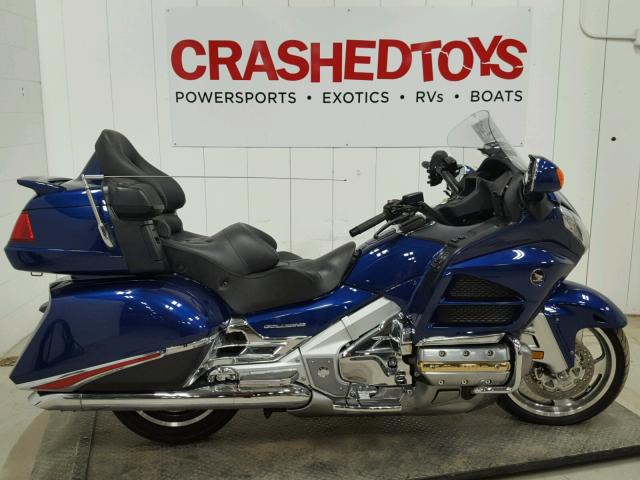 JH2SC68L8EK200242 - 2014 HONDA GL1800 L BLUE photo 1