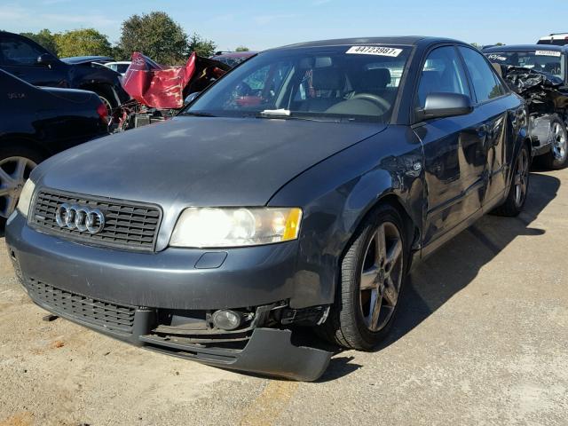 WAULC68E33A310713 - 2003 AUDI A4 1.8T QU GRAY photo 2