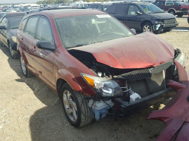 5Y2SL62884Z452012 - 2004 PONTIAC VIBE RED photo 1