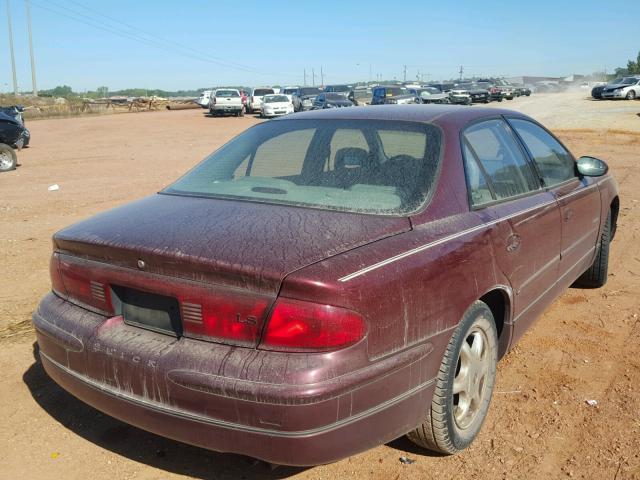 2G4WB55K411116721 - 2001 BUICK REGAL LS MAROON photo 4