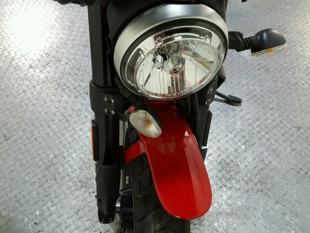 ML015ANM5FT000932 - 2015 DUCATI SCRAMBLER RED photo 15