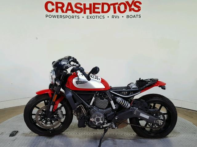 ML015ANM5FT000932 - 2015 DUCATI SCRAMBLER RED photo 5