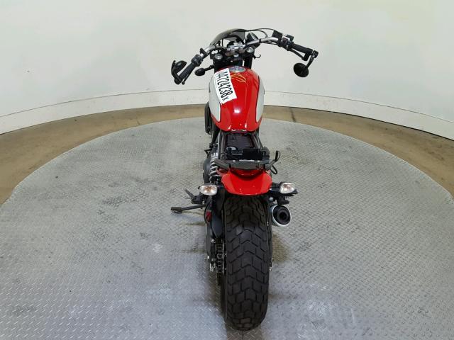 ML015ANM5FT000932 - 2015 DUCATI SCRAMBLER RED photo 9