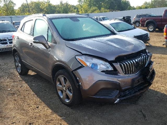 KL4CJASB3EB553987 - 2014 BUICK ENCORE BROWN photo 1