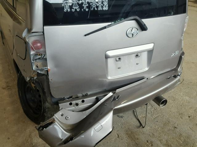 JTLKT324240155208 - 2004 TOYOTA SCION XB Күміс фото 9