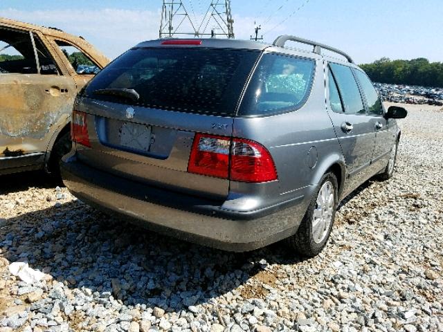 YS3EB59E333028723 - 2003 SAAB 9-5 LINEAR GRAY photo 4