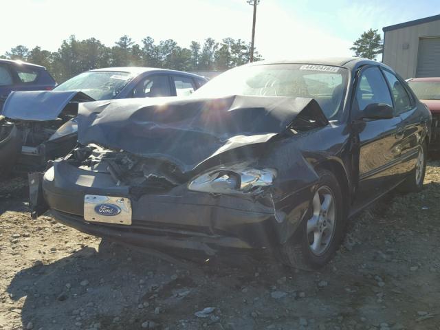 1FAFP55U41A217924 - 2001 FORD TAURUS BLACK photo 2