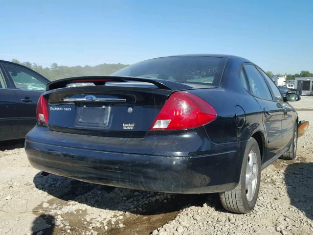 1FAFP55U41A217924 - 2001 FORD TAURUS BLACK photo 4