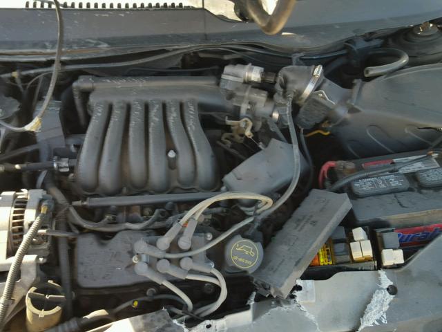 1FAFP55U41A217924 - 2001 FORD TAURUS BLACK photo 7