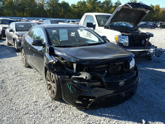 KNAFW6A3XC5642346 - 2012 KIA FORTE SX BLACK photo 1