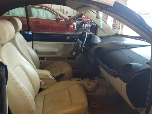 3VWCM31Y94M337869 - 2004 VOLKSWAGEN NEW BEETLE Mavi foto 5