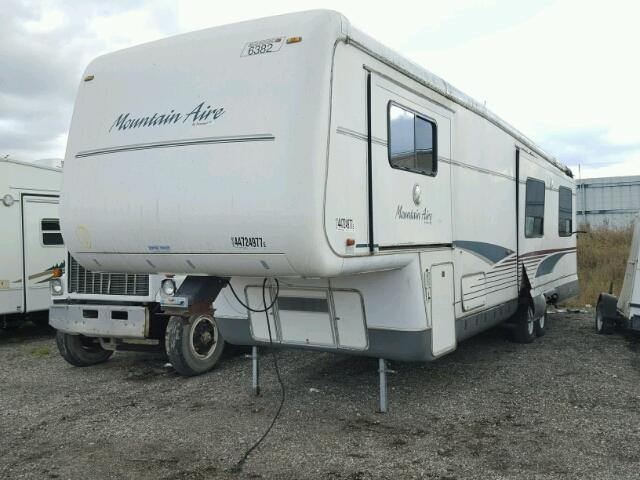 1N8RK3625T0092646 - 1996 NEWR 5TH WHEEL WHITE photo 2