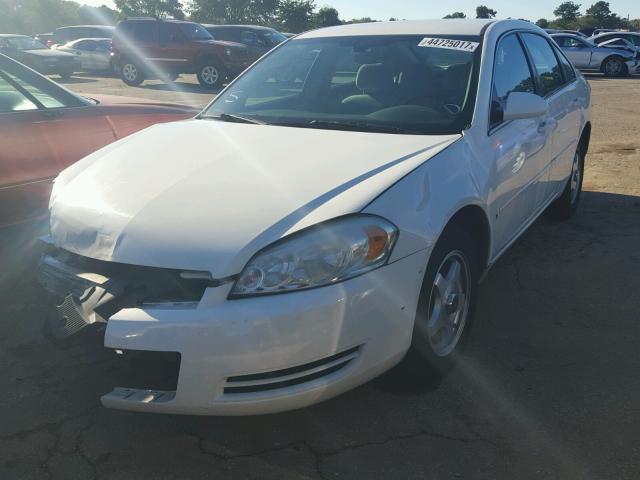 2G1WT58K979213624 - 2007 CHEVROLET IMPALA WHITE photo 2