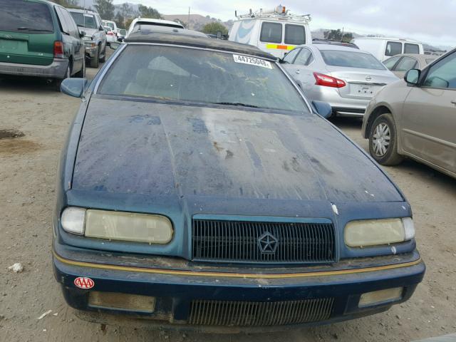 1C3EU4530SF635129 - 1995 CHRYSLER LEBARON GT GREEN photo 9