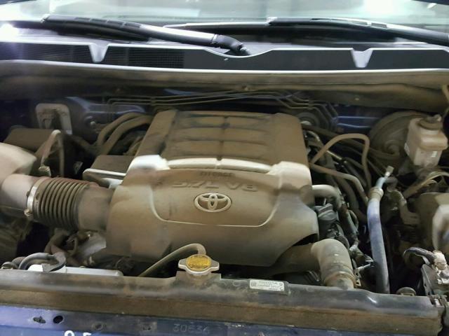 5TFDW5F17FX442528 - 2015 TOYOTA TUNDRA CRE BLUE photo 7