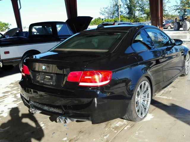 WBSWD93518PY41329 - 2008 BMW M3 BLACK photo 4