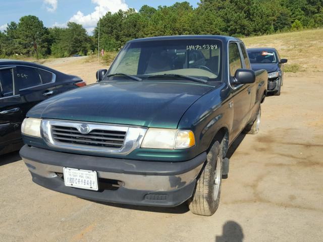 4F4YR16V7YTM21121 - 2000 MAZDA B3000 TROY GREEN photo 2