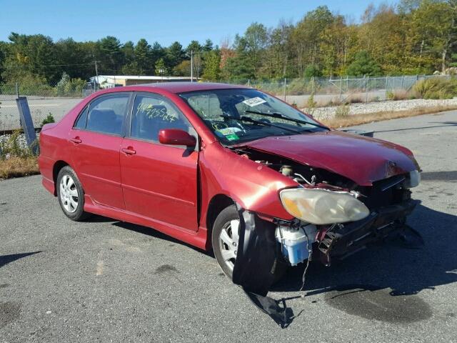 1NXBR32E94Z279533 - 2004 TOYOTA COROLLA CE RED photo 1