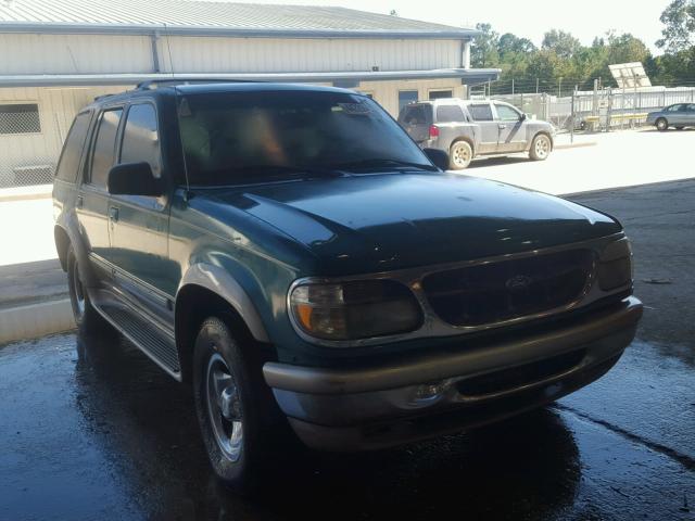 1FMZU32EXWZA10945 - 1998 FORD EXPLORER GREEN photo 1