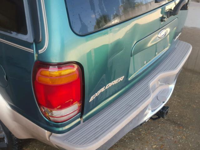 1FMZU32EXWZA10945 - 1998 FORD EXPLORER GREEN photo 9