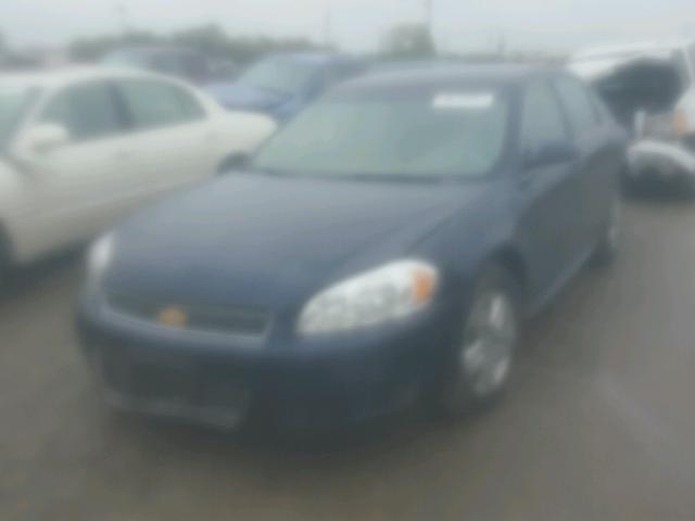 2G1WA5EK4A1265064 - 2010 CHEVROLET IMPALA LS BLUE photo 2