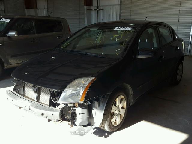 3N1AB6AP0AL639287 - 2010 NISSAN SENTRA BLACK photo 2