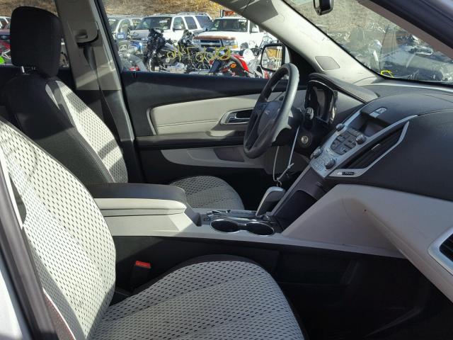 2CTFLREC0B6458502 - 2011 GMC TERRAIN SL SILVER photo 5