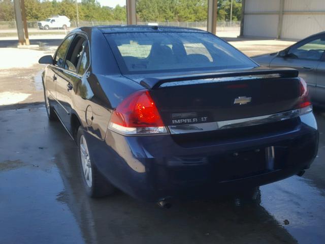 2G1WC58R079360797 - 2007 CHEVROLET IMPALA BLUE photo 3