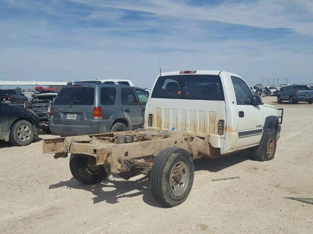 1GCHK24U14E380495 - 2004 CHEVROLET SILVERADO WHITE photo 4