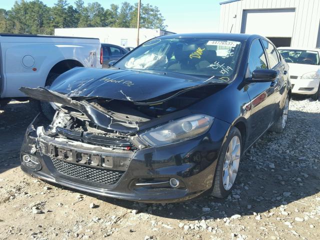 1C3CDFBA1DD336284 - 2013 DODGE DART SXT BLACK photo 2