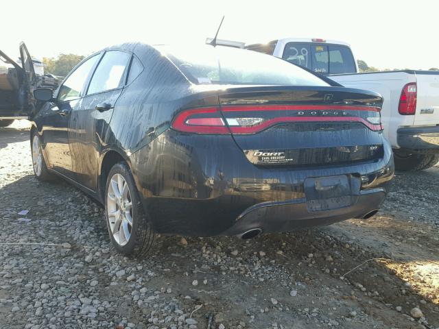 1C3CDFBA1DD336284 - 2013 DODGE DART SXT BLACK photo 3