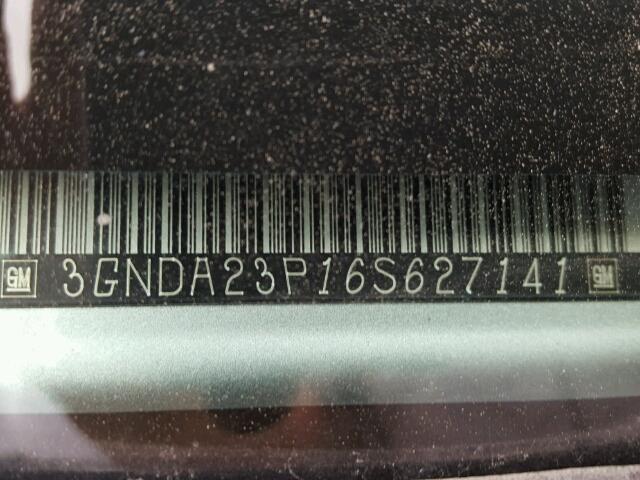 3GNDA23P16S627141 - 2006 CHEVROLET HHR GRAY photo 10