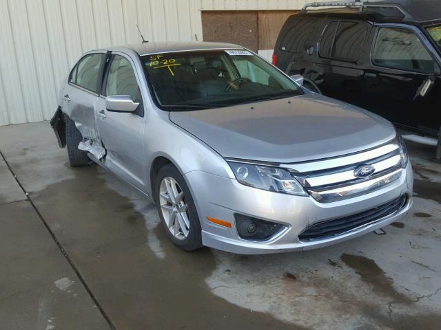 3FAHP0JA4CR302620 - 2012 FORD FUSION SILVER photo 1