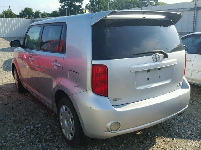 JTLKE50E081028328 - 2008 TOYOTA SCION XB Күміс фото 3
